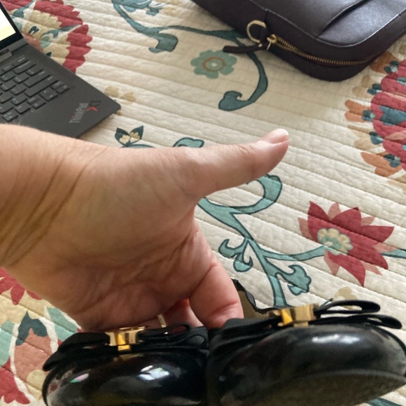 Michael Kors size 7 navy blue flats - Picture 7 of 7